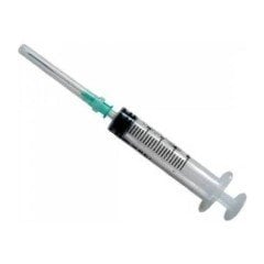 5 ml Enjektör 3P Yeşil - 100 Adet