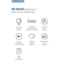 Omron M2 Basic Tansiyon Aleti Koldan Ölçer