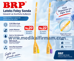 Foley Sonda Lateks 2 Yollu - 10 Adet
