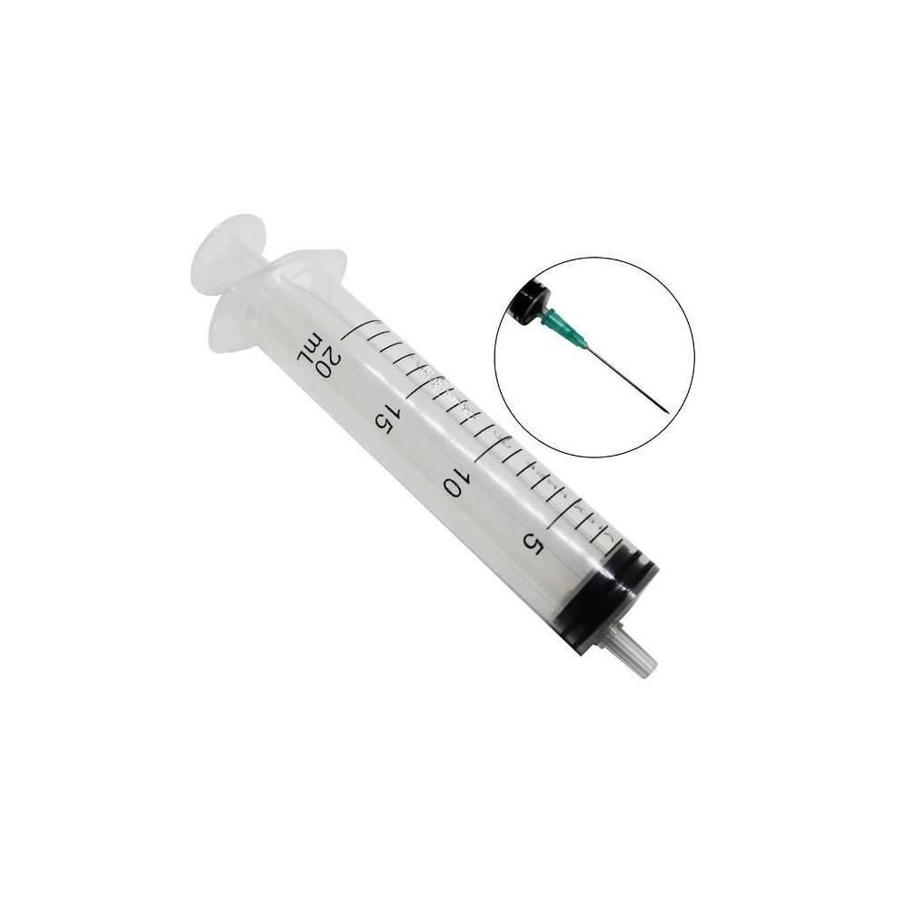 20 Ml Enjektör 3P 21G Yeşil - 100 Adet