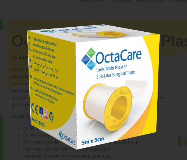 İpek Flaster 5m x 5cm