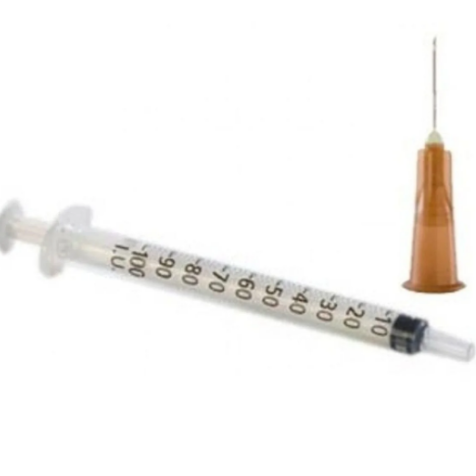 İnsülin Enjektörü 1 ml 26 G 13 mm - 10 Adet
