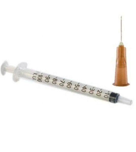 1 ml İnsülin Enjektörü 26 G 13mm - 100 Adet
