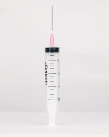 20 Ml Enjektör 3P 18G Pembe -100 Adet