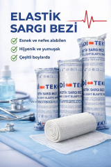 Elastik Sargı Bezi 6cm x 2m
