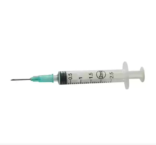 2 ML Veteriner Enjektörü Kısa Uç 21G 16MM - 1000 Adet