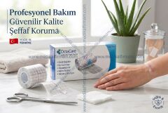 Octacare Şeffaf Su Geçirmez Flaster (PU) 10m x 15cm