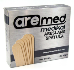 Aremed Abeslang Tahta Dil Basacağı 100'lü Kutu