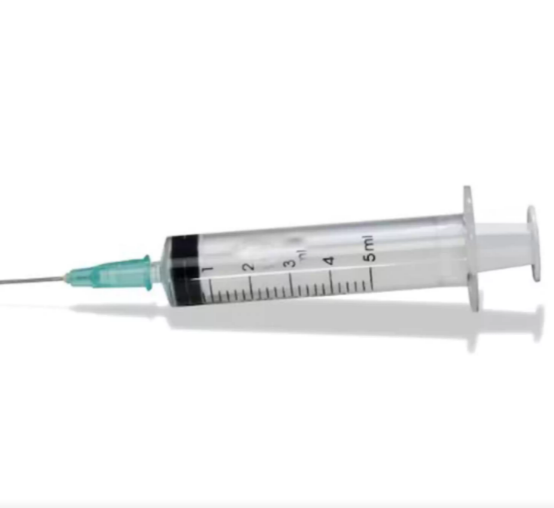5 ML Veteriner Enjektörü Kısa Uç 21G YEŞİL 16MM - 250 Adet