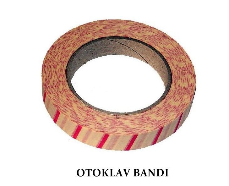 Otoklav Bandı (Buhar) 19mm x 50m - 1 Adet