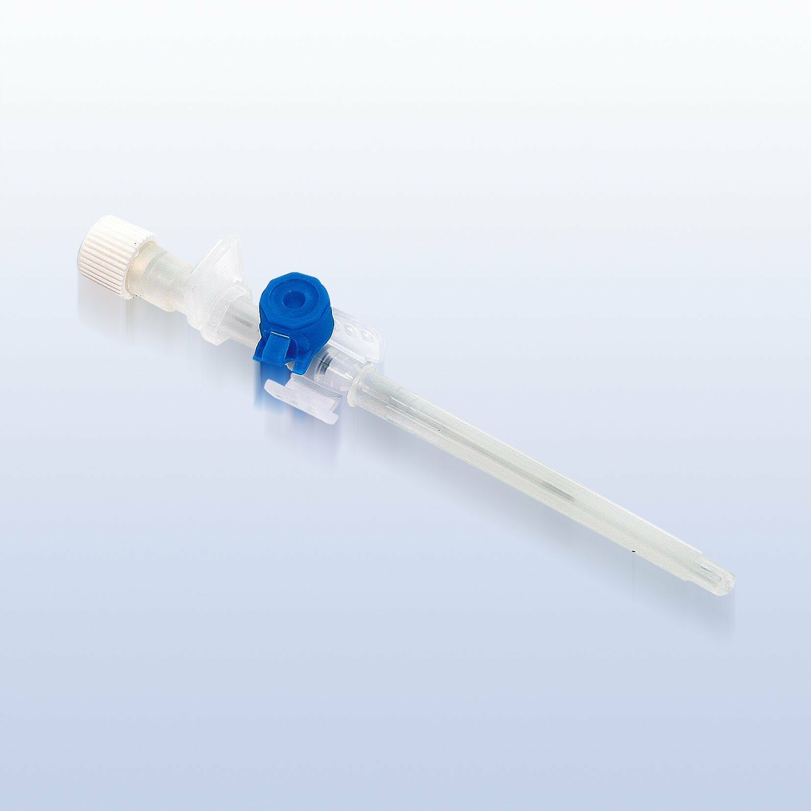 İntraket Branül I.V. Kanül Portlu Mavi NO:22 - 100 Adet