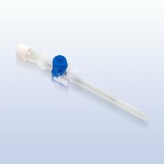İntraket Branül I.V. Kanül Portlu Mavi NO:22 - 100 Adet