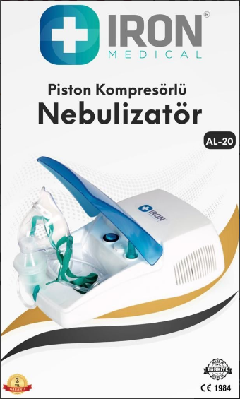 İron Kompresörlü Nebulizatör Kapaklı AL-20