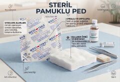 Steril Pamuklu Ped 10 x 15cm 1 Adet