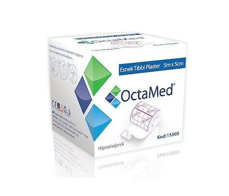 Octamed Esnek Tıbbi Fix Flaster 5m*5cm