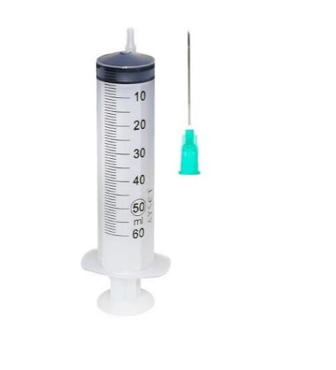 50 ml Enjektör 3P 21G Yeşil İğne