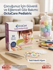 Çocuk Göz Bandı Pediatrik 50'li Kız