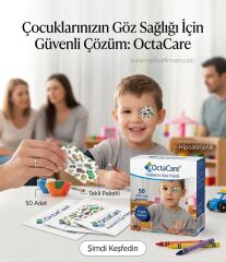 Çocuk Göz Bandı Pediatrik 50'li Erkek