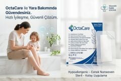 Octacare Esnek Nonwoven Yara Örtüsü 9cm x 15cm - 1 Adet