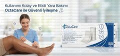 Octacare Esnek Nonwoven Yara Örtüsü 9cm x 25cm - 1 Adet