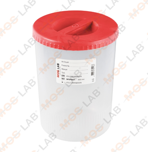 Spesmen (Patoloji) Kabı 3000 ML