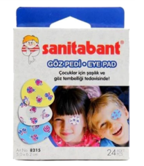 Sanitabant Çocuk Göz Pedi 24 lü