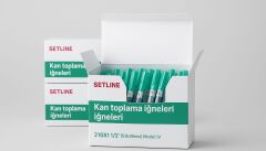 Vacutainer Vakumlu Kan Alma İğnesi 21g X 1 1/2'' - 100 Adet