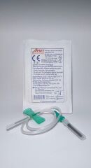 Vakumlu Kelebek Set Yeşil 21G X 3/4'' - 100 Adet