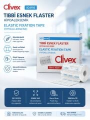 Clivex Tıbbi Esnek Flaster 10m x 10cm