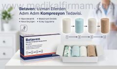 Betaven Dörtlü Çok Katlı Kompresyon Bandaj Sistemi