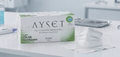 Maske 3 Katlı Tip IIR Cerrahi Yüz Maskesi Meltblown 50 Adet