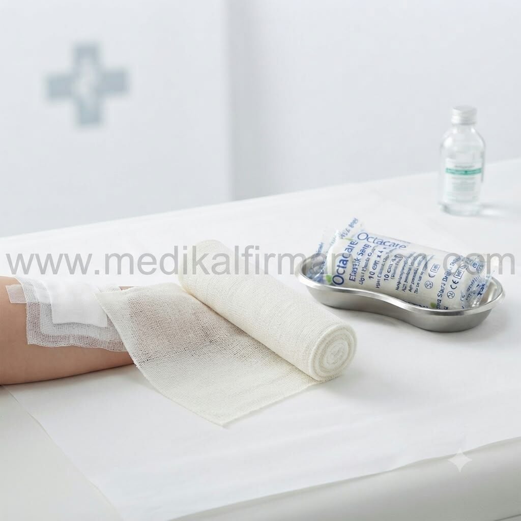 Octacare Elastik Sargı Bezi 10cm x 4m