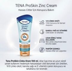 Tena Çinko Bariyer Krem 100 ml
