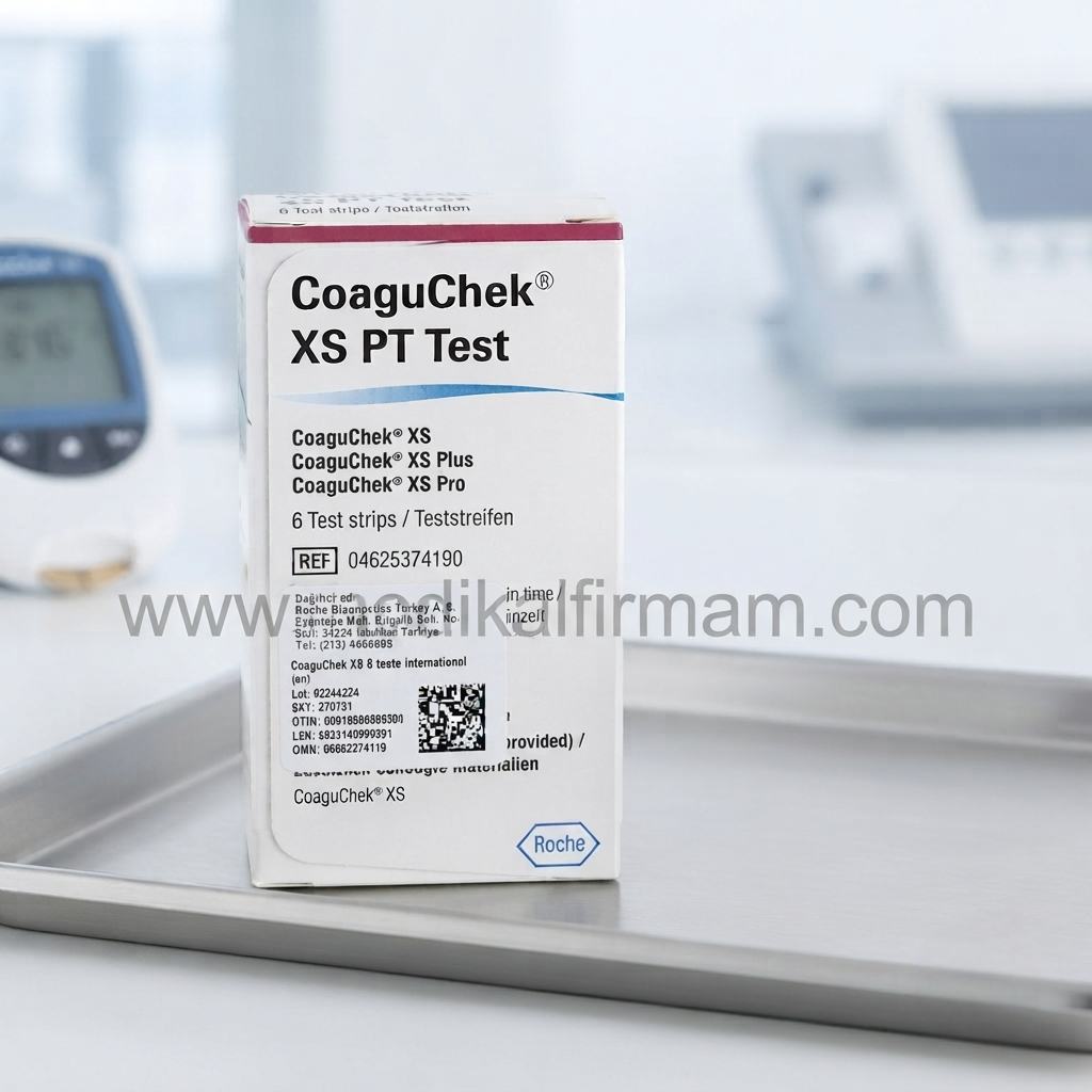 CoaguChek XS PT INR Ölçüm Test Stribi 6 Adet