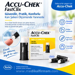 Accu-Chek FastClix Lanset 102 Adet